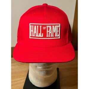 Hall‎ of Fame 2nd Sucks Red Logo Snapback Hat Cap Like New